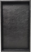 Leather Oversized Service Tray 25 x 15 in - Stylish Utility