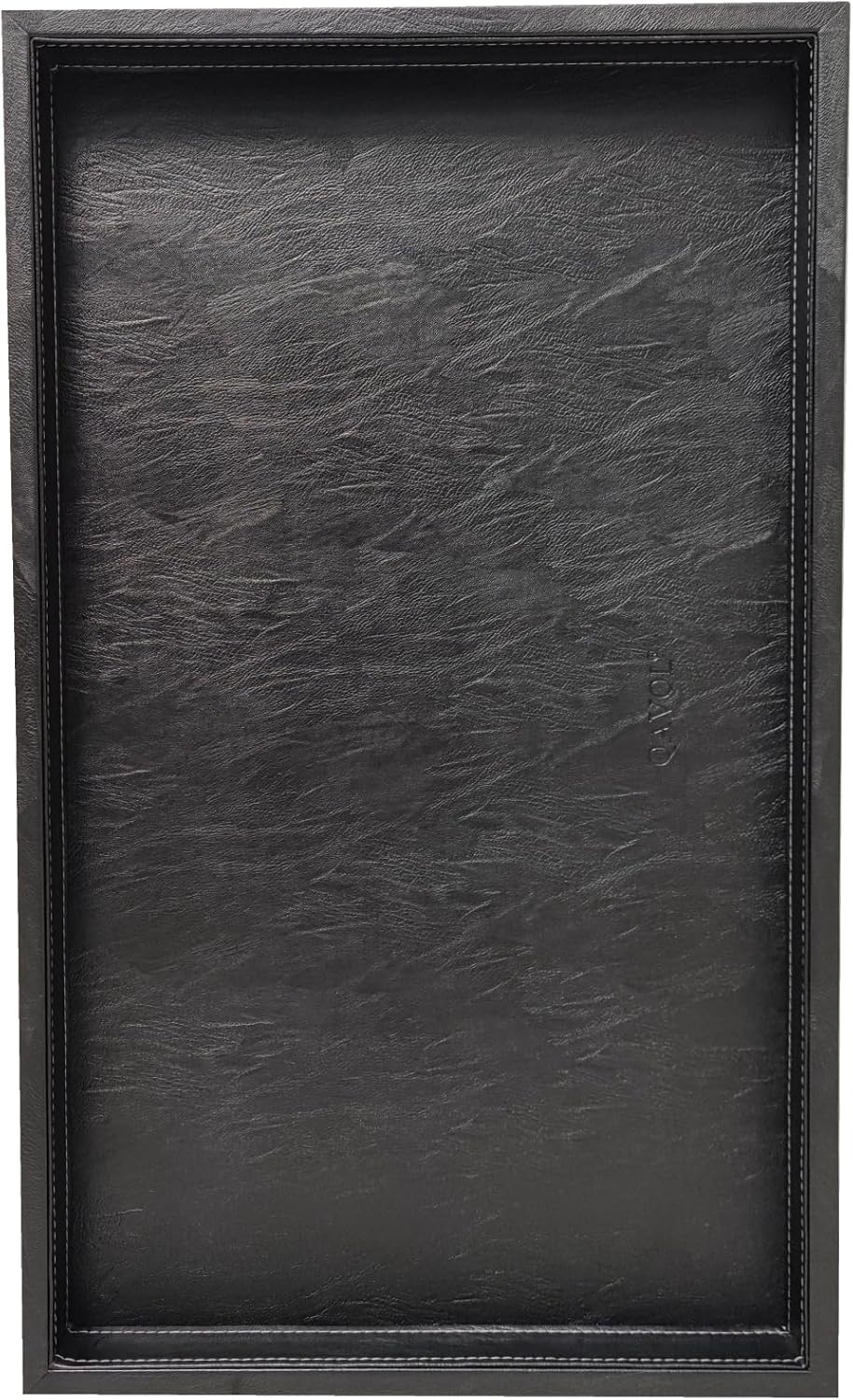 25x15 inches High-End Leather Rectangle Oversized Tray for Home