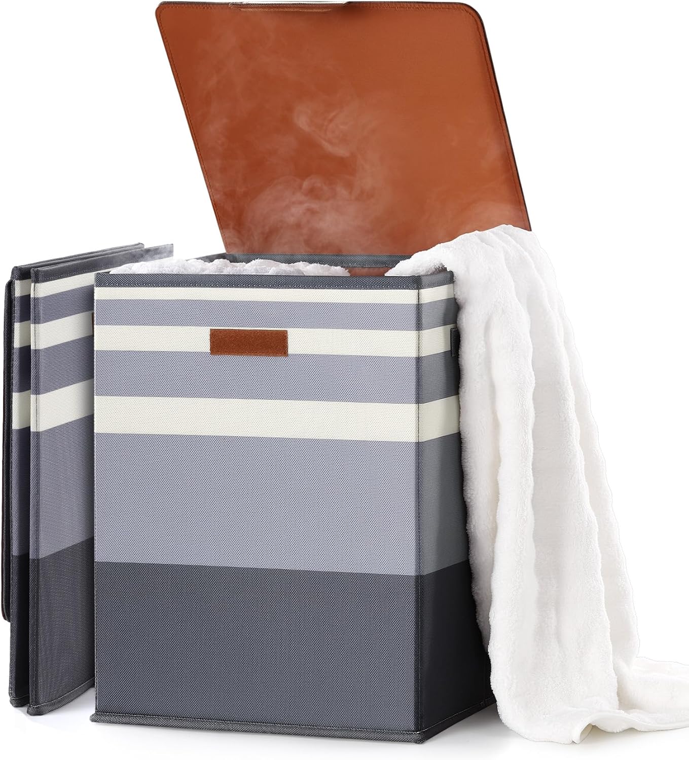 Foldable 40L Large Towel Warmer Bucket for Spa-Like Comfort