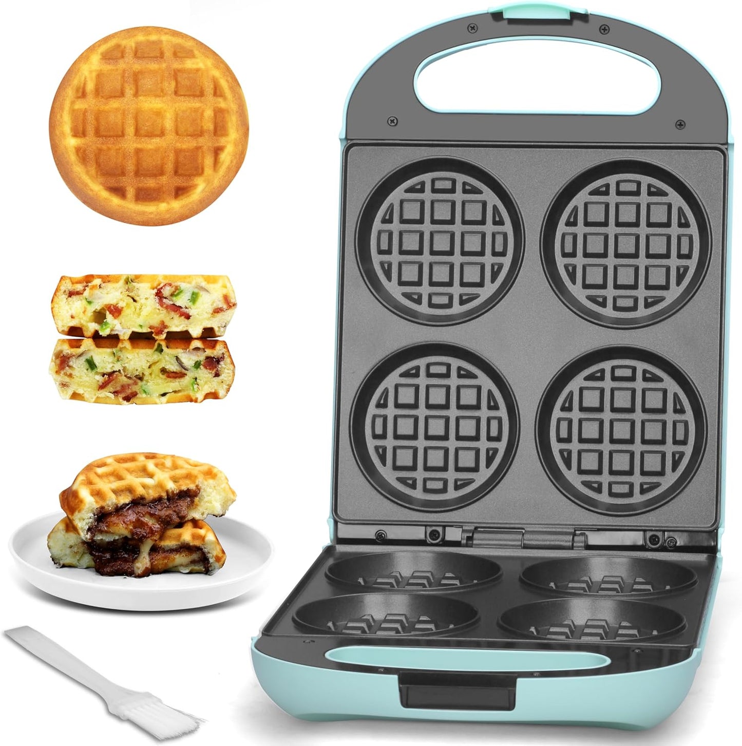 Multi Stuffed Waffle Maker for Delicious Breakfast Creations