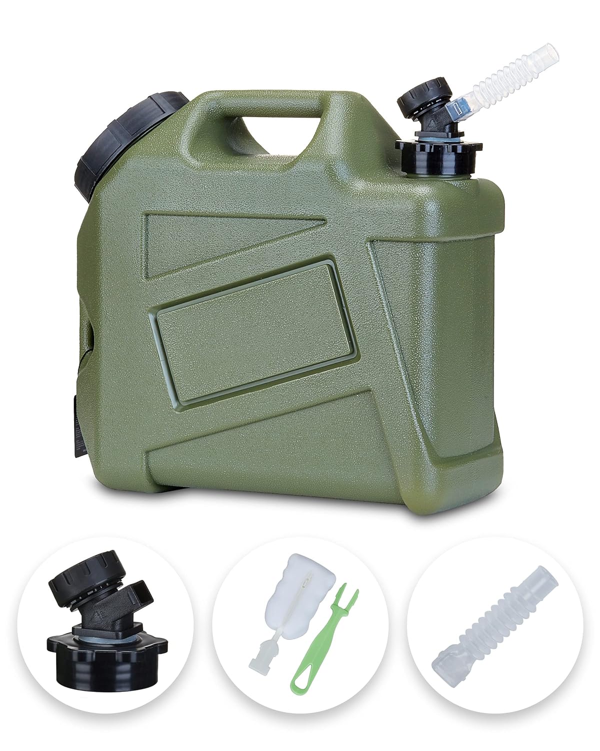 UPWOIGH Camping Water Container - 2.6 Gallon Portable Jug