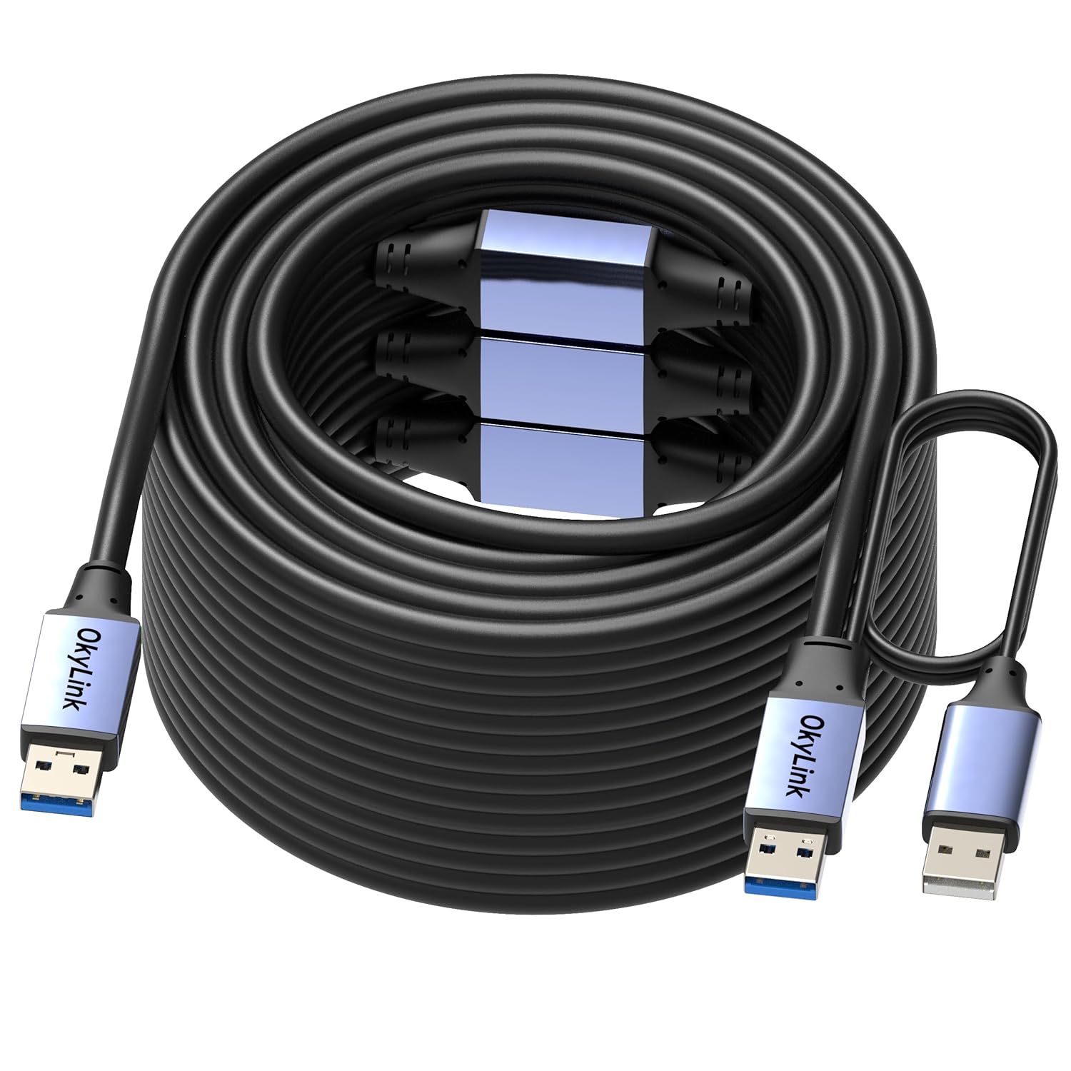 130ft Active USB 3.0 Repeater Cable for Long Range Automation