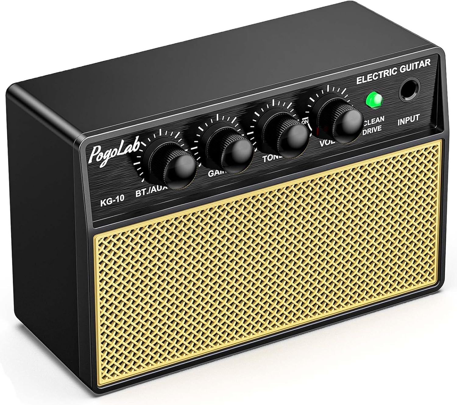 Rechargeable 10W Bluetooth Guitar Amp- Clean Overdrive!