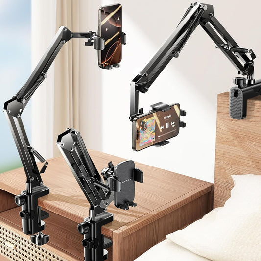 Flexible Gooseneck Phone Holder: Hands-Free Filming!