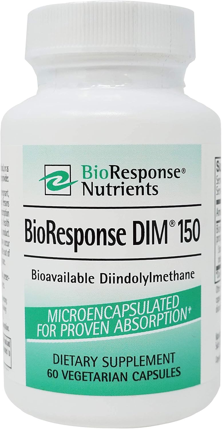 BioResponse DIM 150mg Capsules for Hormonal Balance and Support