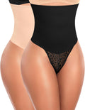Tummy Control Thong Shapewear for Women High Waist - Smooth Silhouette