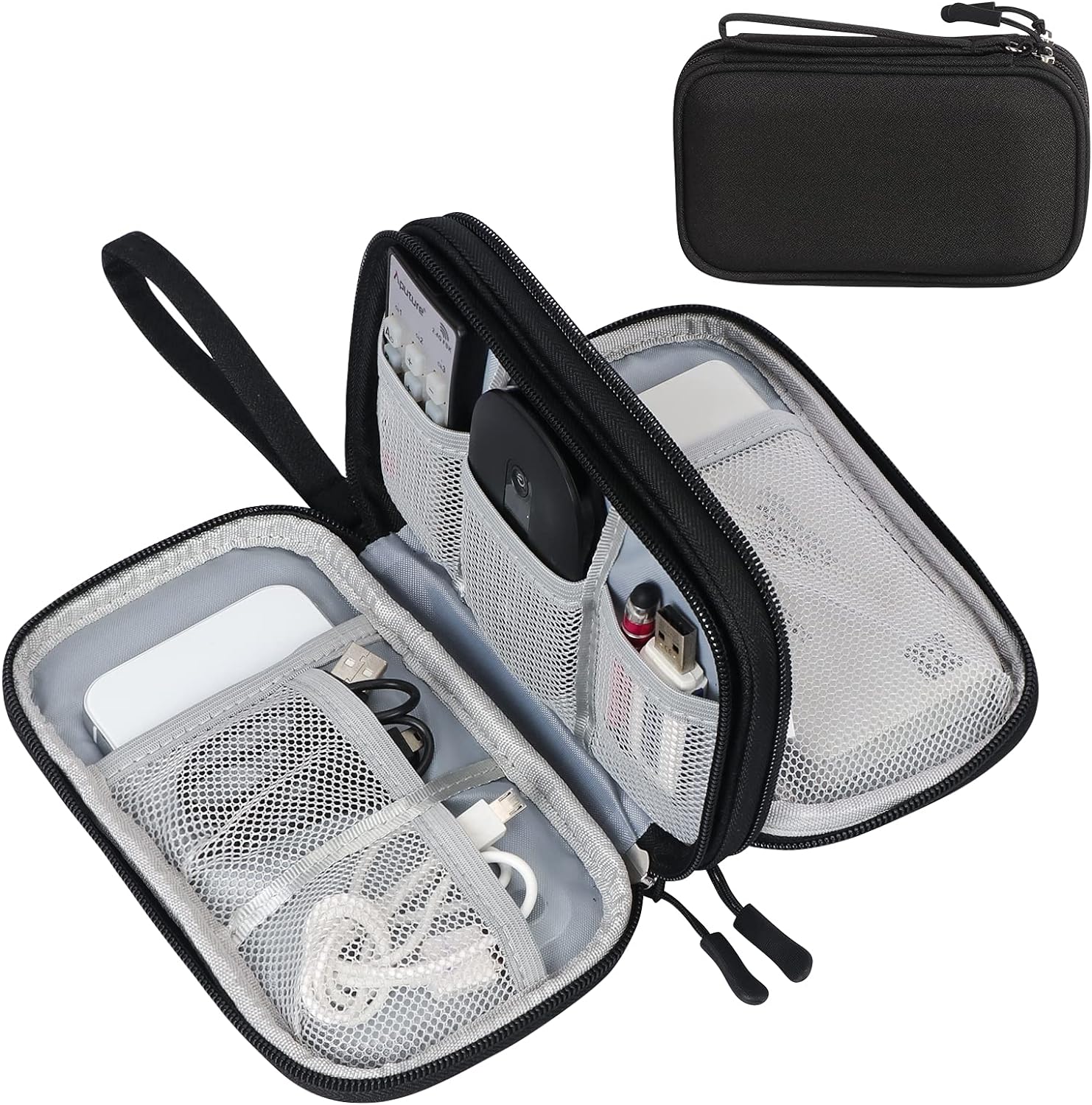 Portable Waterproof Travel Cable Organizer - Keep Your Tech Tidy!