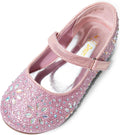 DREAM PAIRS Toddler Ballerina Flats in Mary Jane Style for Girls
