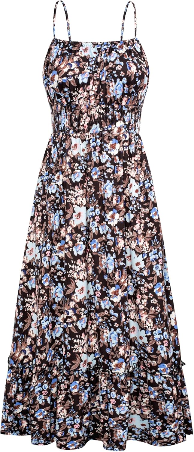 GRACE KARIN Womens Summer Maxi Dress with Pockets and Style