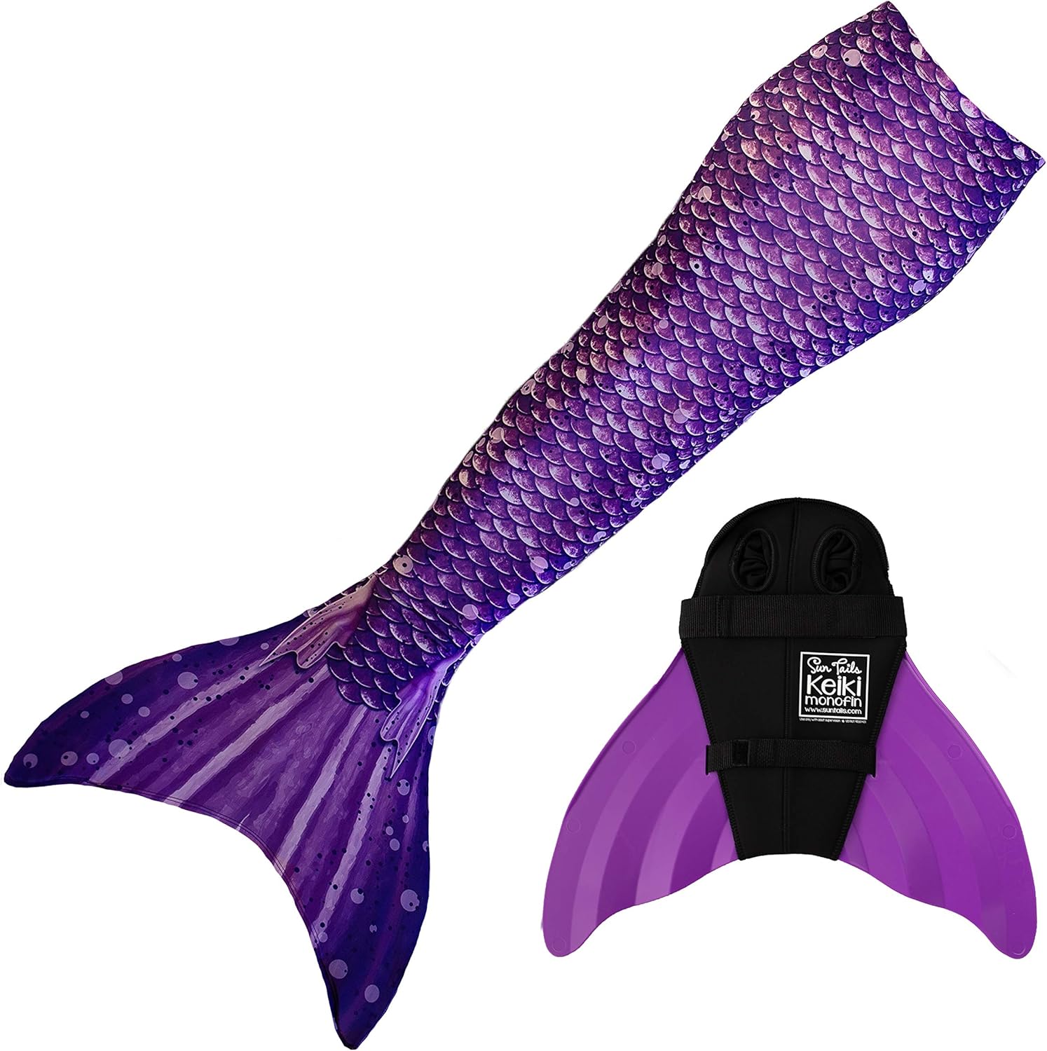 Mermaid Tails for Swimming for Girls and Adults with Monofin