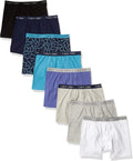 Calvin Klein Boys Boxer Briefs 8-Pack Cotton Blend - Value Pack