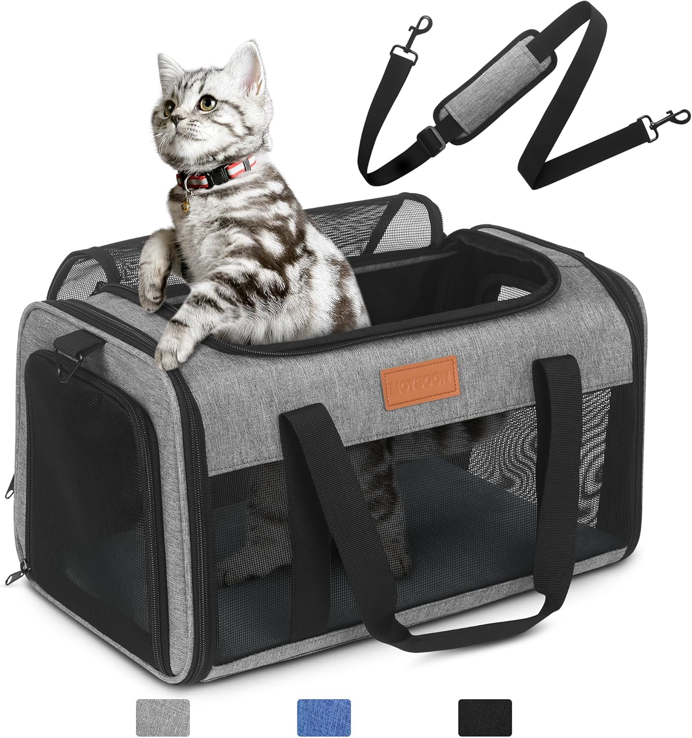 PETUX TSA Approved Pet Carrier for Small Cats and Puppies