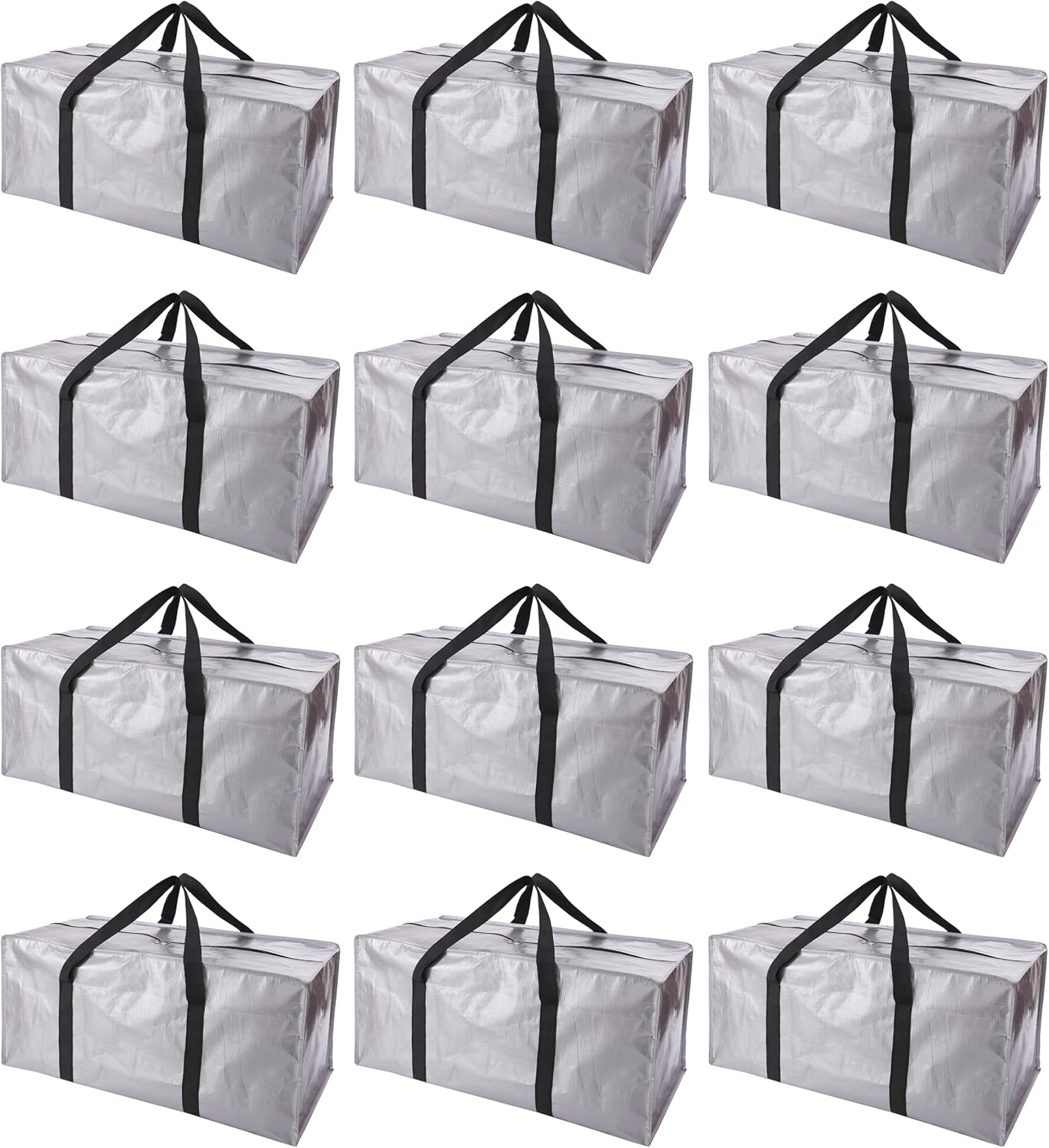 Extra Large Moving Bags with Zippers for Easy Transport