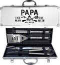 Papa Gifts Heavy Duty Grilling Accessories Kit - Great Starter BBQ Set