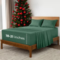 Mellanni Extra Deep Split King Sheets - Ultra Soft, Cooling