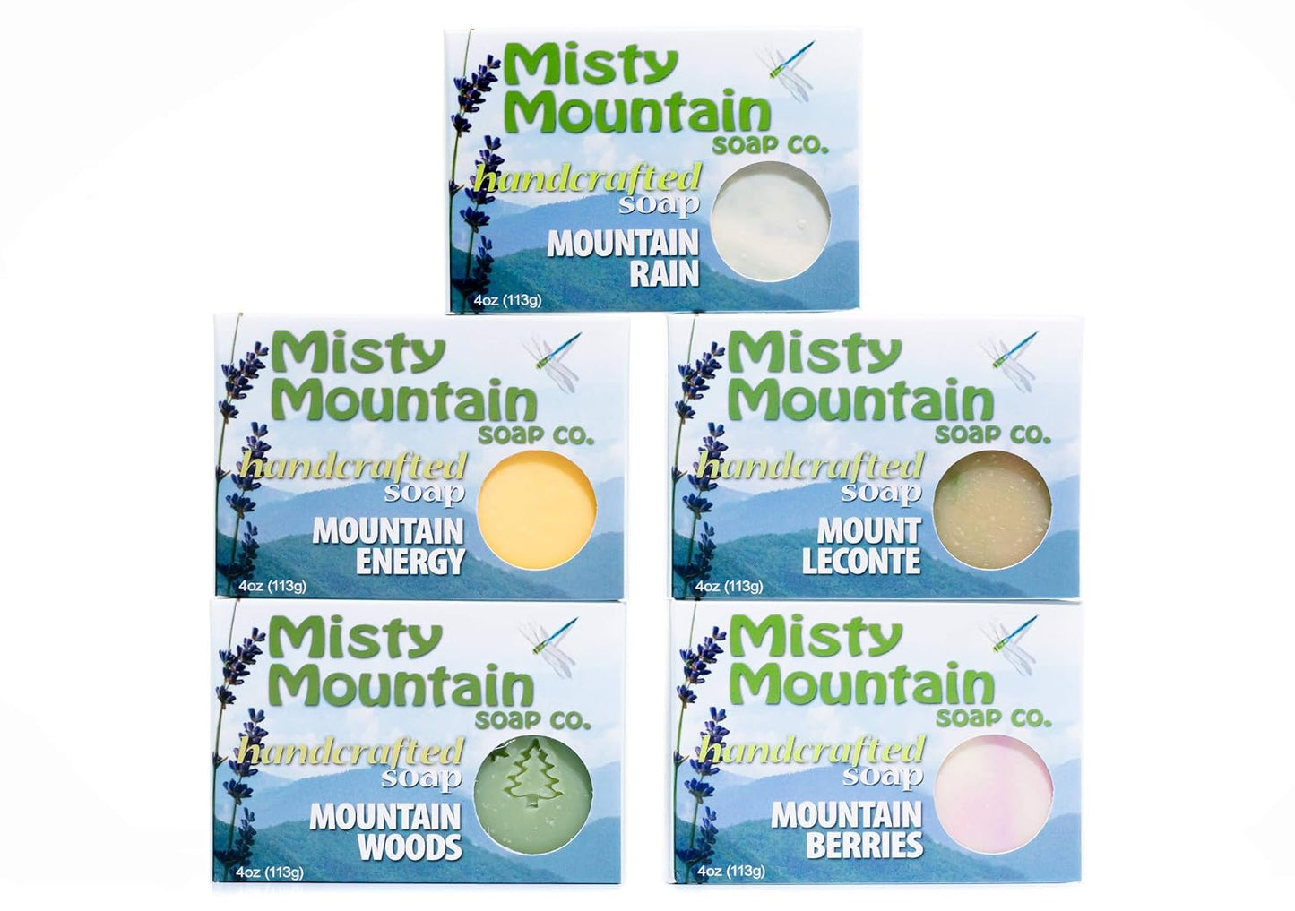 Mountain Favorites Soap Collection - Natural Luxury for Skin