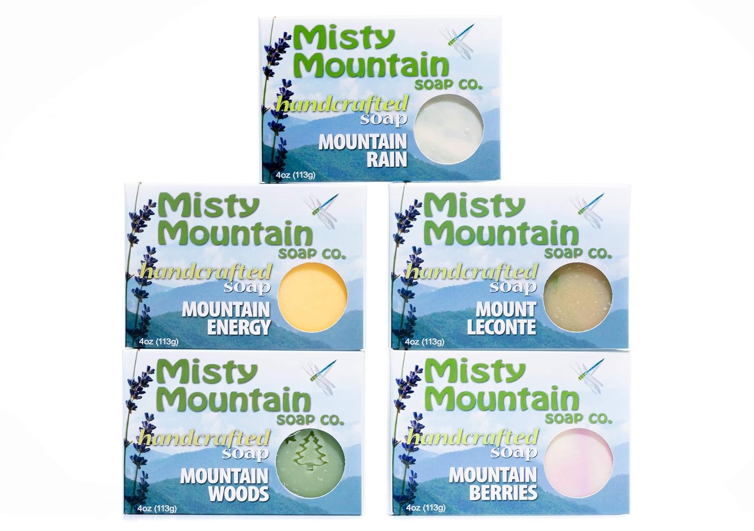 Mountain Favorites Soap Collection - Natural Luxury for Skin