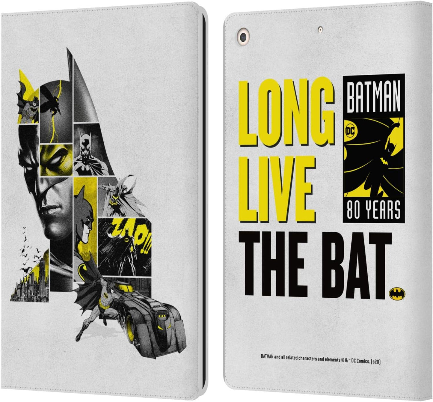 Batman DC Comics Leather Wallet Case for iPad 10.2 by Head Case