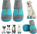 Dog Shoes for Large Dogs Size 3 - Breathable Paw Protectors for Hot