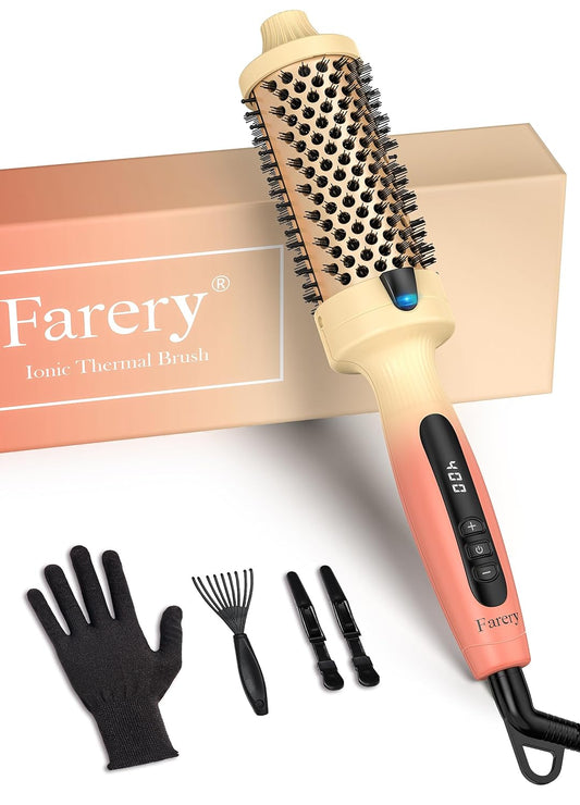 1.77-Inch Thermal Brush for Voluminous Curls and Smooth Hair