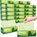 6000 Count Dog Poop Bags Green Rolls - Extra Thick Leak Proof