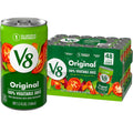 V8 Original 100% Vegetable Juice 5.5 fl oz Cans 48-Pack - Single-Serve