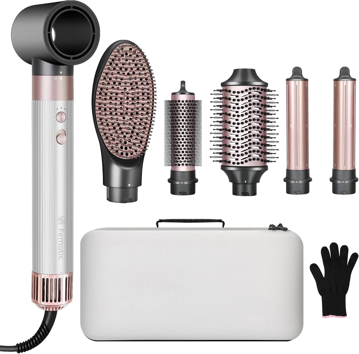 Ultimate Hair Styling Set: High-Speed Drying, No Heat Damage - Femotic