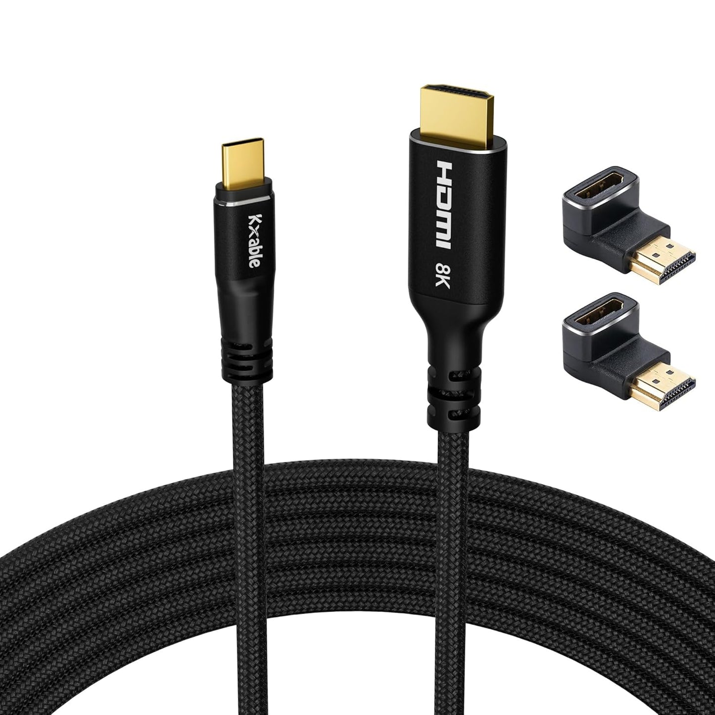 8K USB C to HDMI 2.1 Cable 20FT for Stunning Visuals