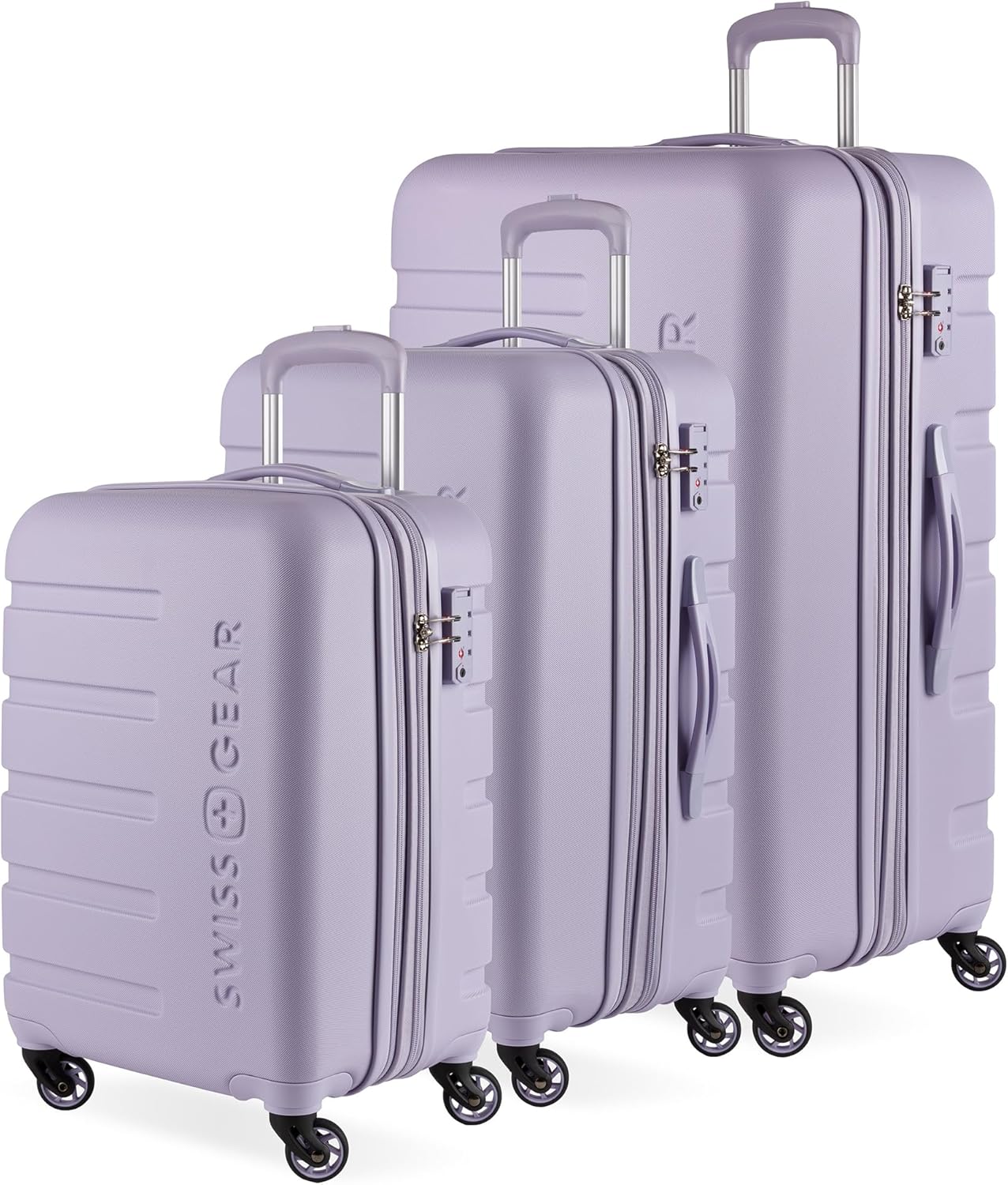 SwissGear 7366 Hardside Expandable Luggage Set for Travelers