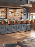Stylish Bar Stools Set of 6 for Kitchen Island and Counter