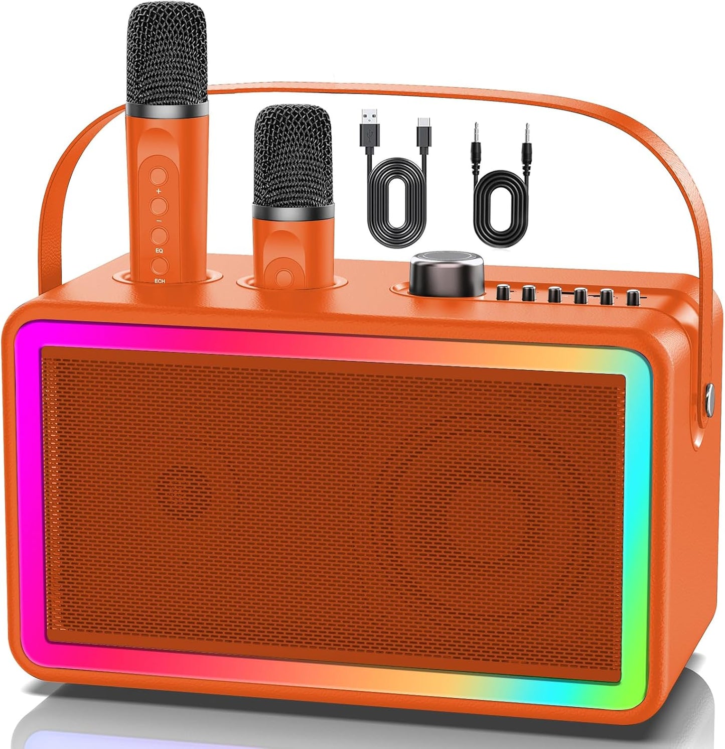 Wireless Karaoke Fun with LED Lights!