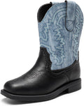 DREAM PAIRS Toddler Cowboy Boots for Kids - Comfortable Everyday
