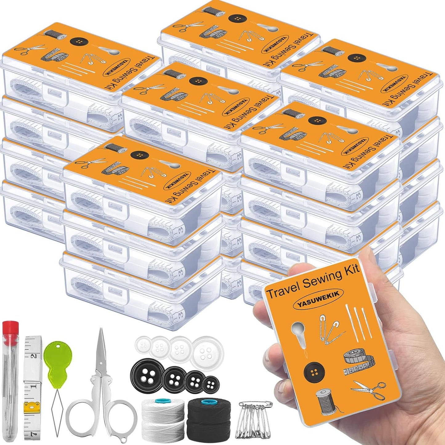 Mini Travel Sewing Kits for Emergency Repairs and Gifts