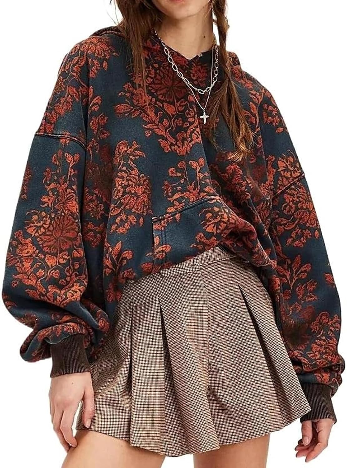 Camo Chic Oversized Hoodie by GGOOB