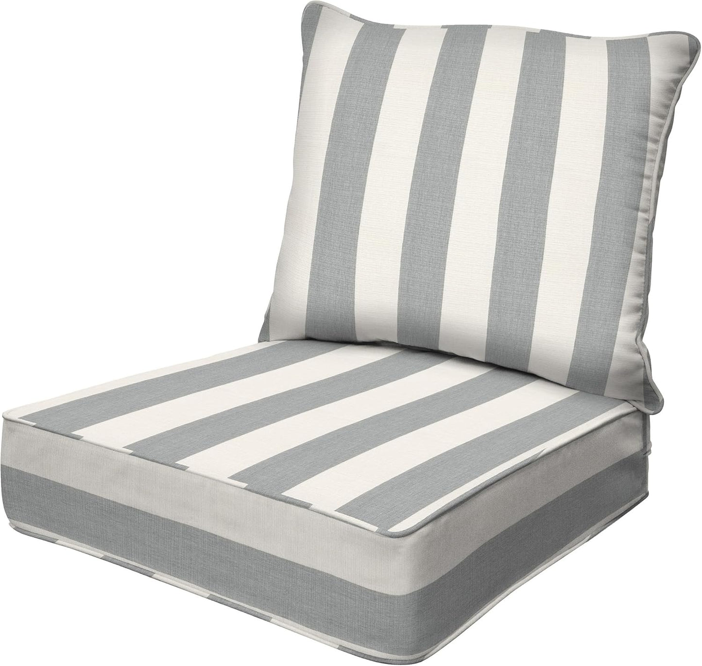 Honeycomb Outdoor Deep Seat Cushion for Patio Furniture Comfort