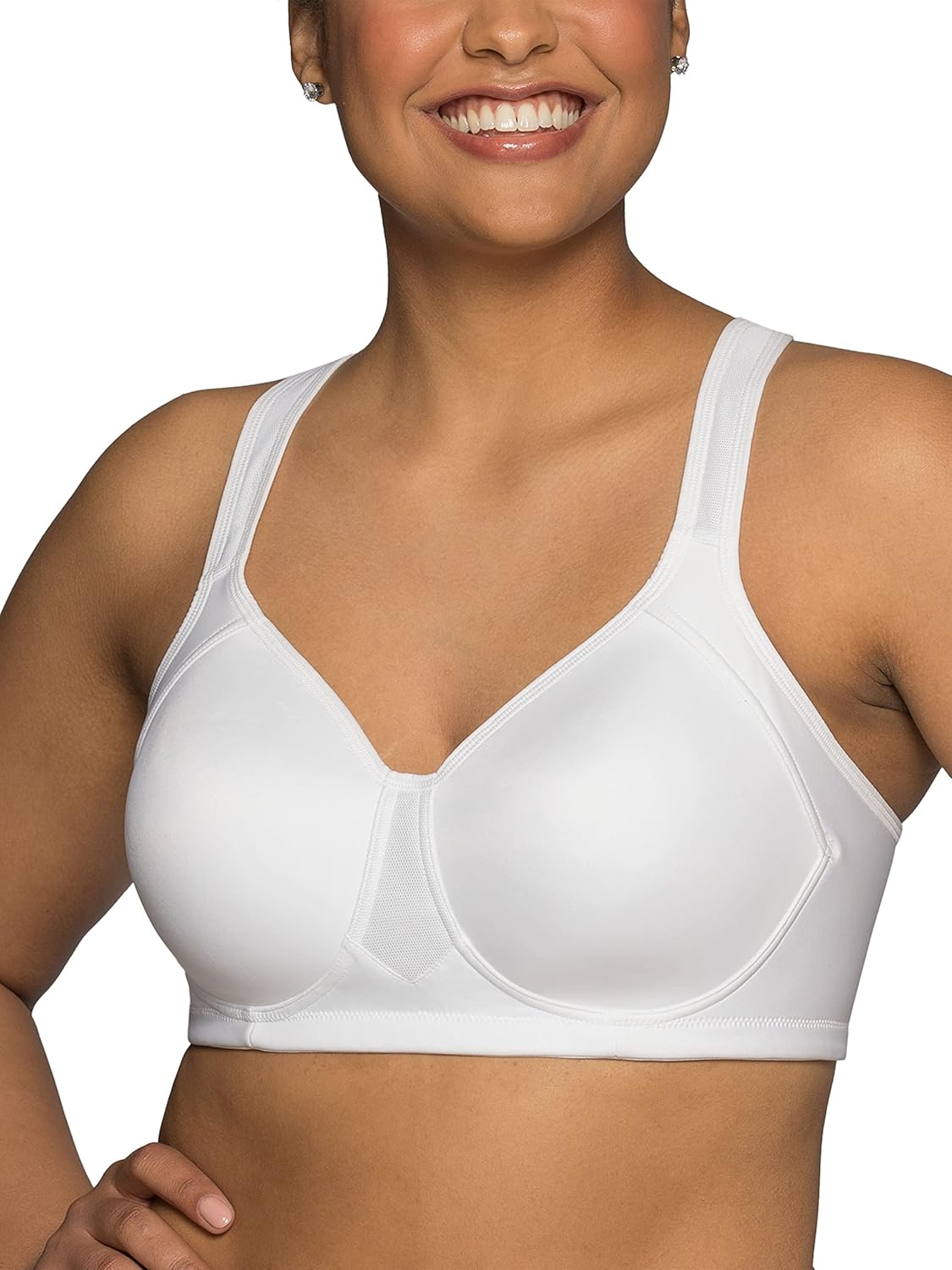 Vanity Fair Women's Wireless Medium Impact Plus Size Sports Bra