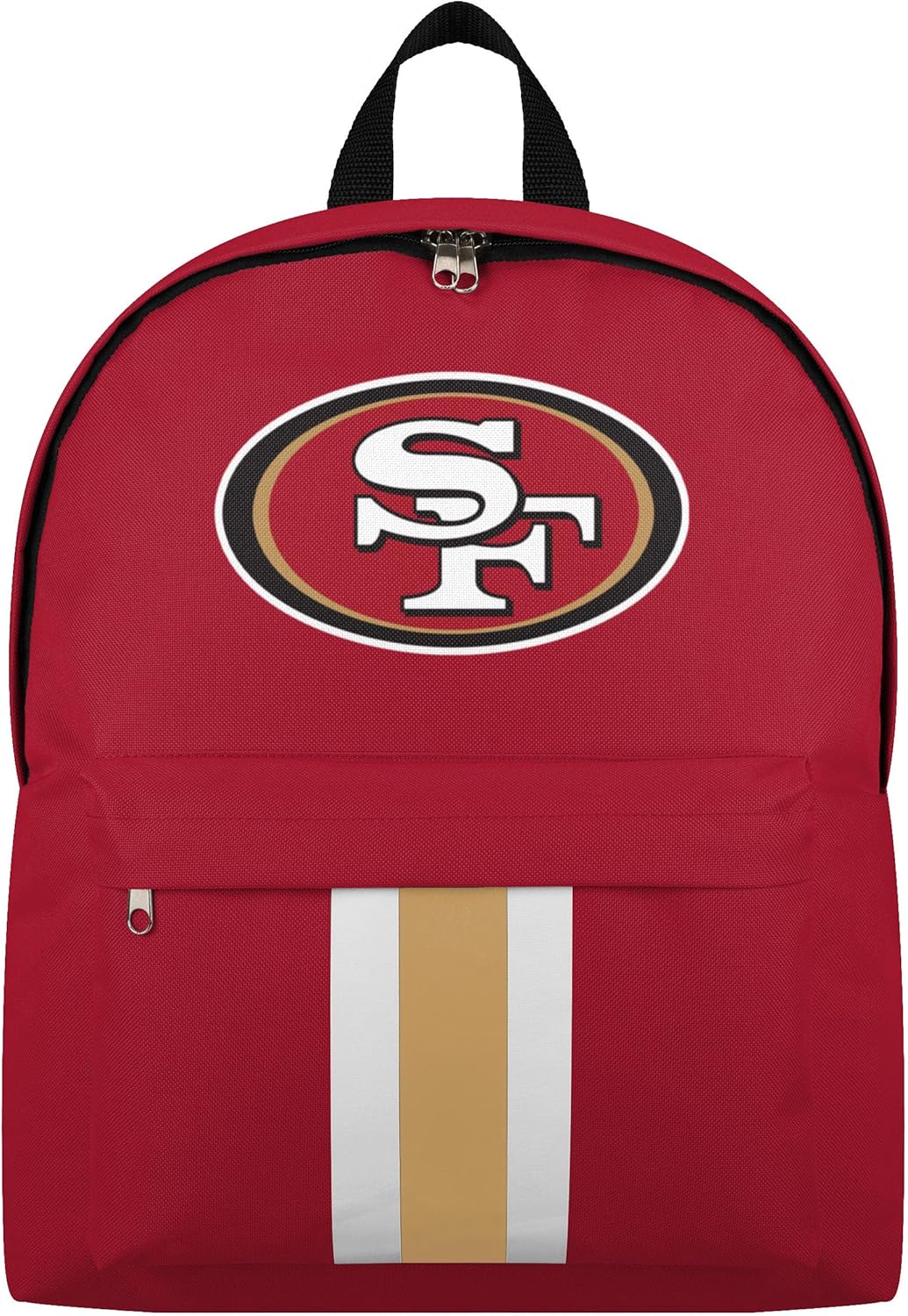 San Francisco 49ers Team Color Logo Solid Stripe Backpack