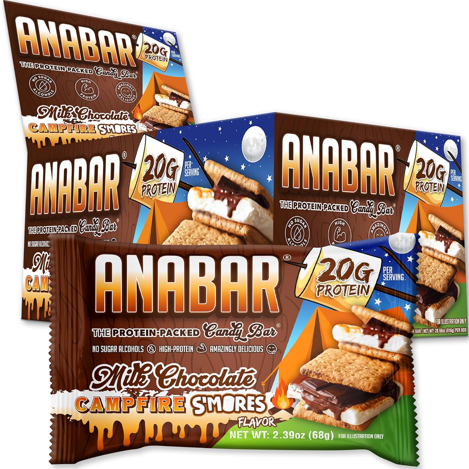 Anabar Protein Bar - Delicious High Protein Snack for Everyone