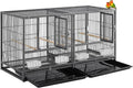 Combo Stacker Center Divided Breeding Bird Cage - Double Breeder