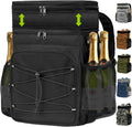ADDIMOR Insulated Double Deck Cooler Backpack - Leak Proof & Waterproof