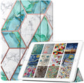 DuraSafe Cases for iPad Air 1st Gen 9.7 in Printed Marble Green - Slim
