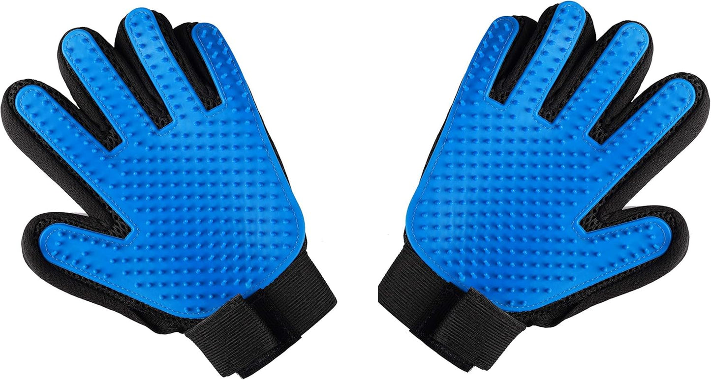 Pets First Deshedding Gloves - Matted-Coat Prevention