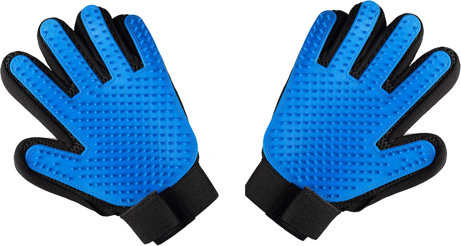 Pets First Deshedding Gloves - Matted-Coat Prevention