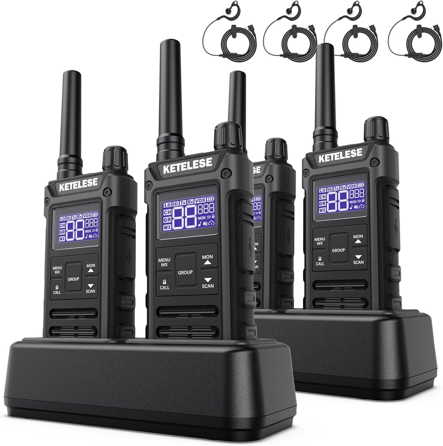 T3G Waterproof Walkie Talkies for Heavy Duty Communication Needs