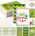 Christmas Notepads with Pens Set - Bulk 36 Pieces for Holiday Notes