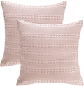 PHF 100% Cotton Waffle Weave Euro Sham Covers 26in x 26in - Soft