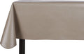 Heavy Duty Vinyl Rectangle or Square Tablecloth 6 Gauge - Wipeable