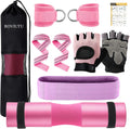 Barbell Pad Set for Hip Thrusts Squats & Lunges - Complete Gym Kit