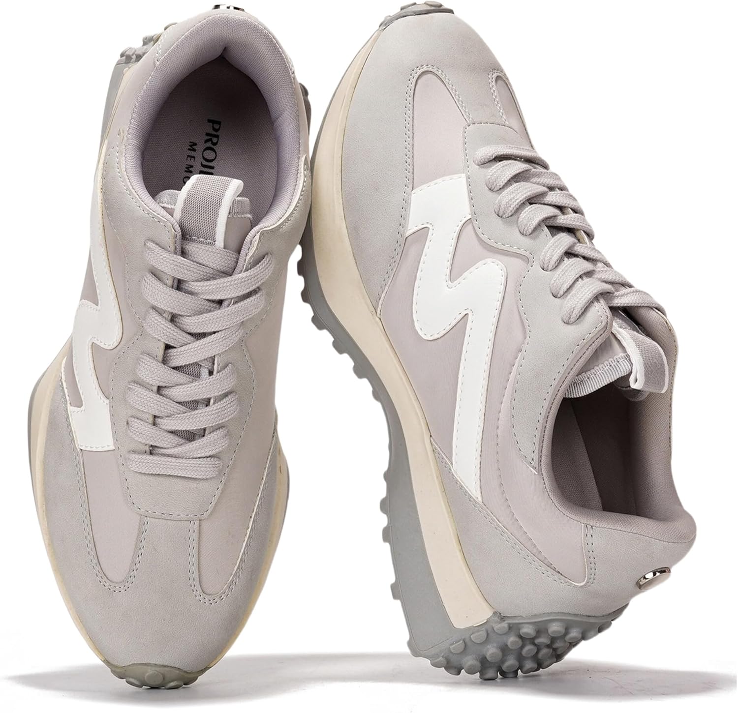 Trendy Sneakers for Women - Comfortable Memory Foam Casual Shoes