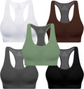 Women Racerback Sports Bra High Impact Support - Pullover Pad